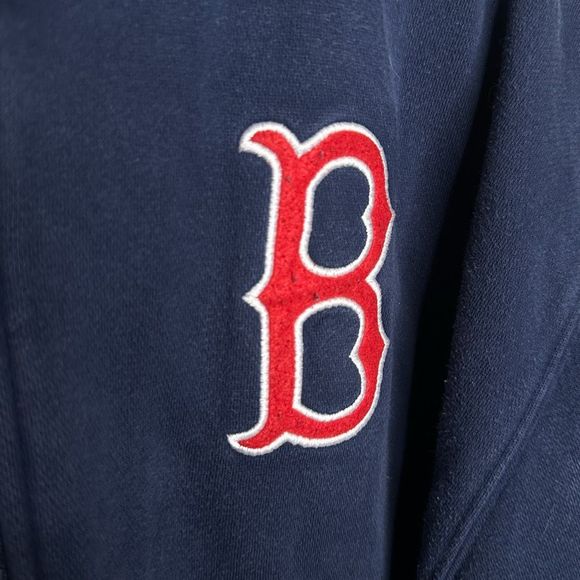 Y2K Nike Boston Red Sox Full Zip Hoodie Large - Picture 3 of 6